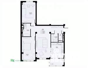 2-к квартира, вторичка, 97м2, 7/9 этаж