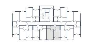 1-к квартира, вторичка, 41м2, 3/20 этаж