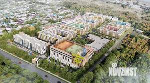 1-к квартира, строящийся дом, 48м2, 3/6 этаж