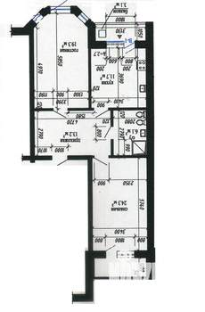 2-к квартира, вторичка, 75м2, 11/16 этаж