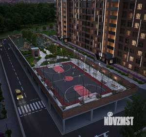 2-к квартира, строящийся дом, 57м2, 16/19 этаж