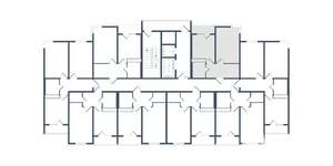 1-к квартира, вторичка, 41м2, 10/20 этаж