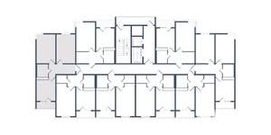 2-к квартира, вторичка, 56м2, 12/20 этаж