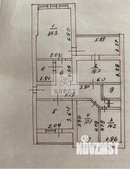 4-к квартира, вторичка, 160м2, 5/10 этаж