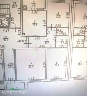 3-к квартира, вторичка, 74м2, 1/16 этаж