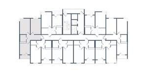 2-к квартира, вторичка, 56м2, 9/20 этаж