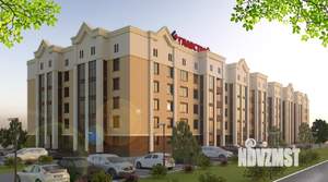 1-к квартира, строящийся дом, 45м2, 1/5 этаж
