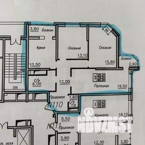 3-к квартира, вторичка, 79м2, 13/22 этаж