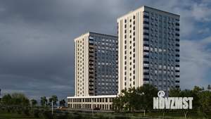 1-к квартира, строящийся дом, 40м2, 13/18 этаж