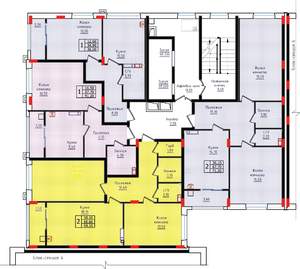 1-к квартира, строящийся дом, 38м2, 9/10 этаж