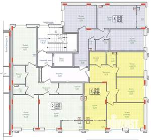 2-к квартира, вторичка, 67м2, 3/10 этаж