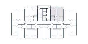 1-к квартира, вторичка, 41м2, 9/20 этаж