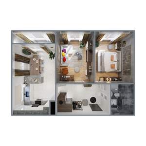 2-к квартира, вторичка, 69м2, 4/20 этаж