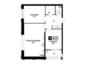 Фото квартиры на продажу (1)
