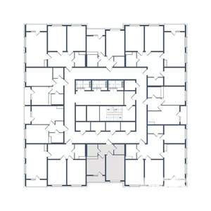 1-к квартира, вторичка, 39м2, 9/20 этаж