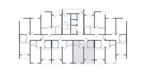 1-к квартира, вторичка, 41м2, 5/20 этаж