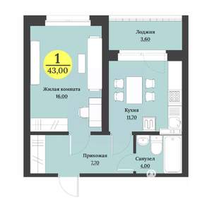 Фото квартиры на продажу (1)