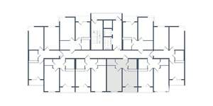 1-к квартира, вторичка, 41м2, 4/20 этаж