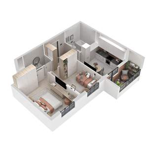 2-к квартира, вторичка, 51м2, 5/21 этаж