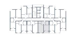 1-к квартира, вторичка, 41м2, 8/20 этаж