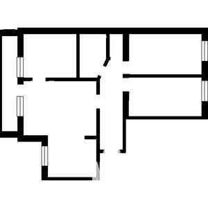 3-к квартира, вторичка, 76м2, 10/10 этаж