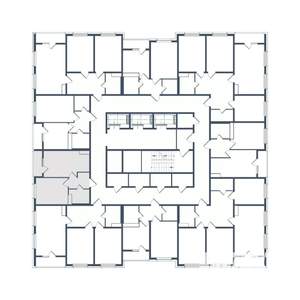 1-к квартира, вторичка, 40м2, 5/20 этаж