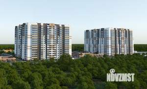 1-к квартира, строящийся дом, 40м2, 10/16 этаж