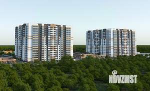 2-к квартира, строящийся дом, 60м2, 14/16 этаж
