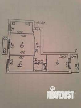 3-к квартира, вторичка, 65м2, 2/9 этаж