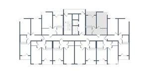 1-к квартира, вторичка, 41м2, 6/20 этаж