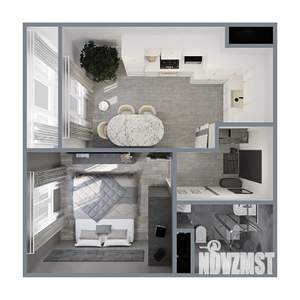 1-к квартира, вторичка, 40м2, 10/20 этаж