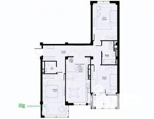 3-к квартира, вторичка, 98м2, 6/9 этаж