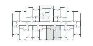 1-к квартира, вторичка, 41м2, 11/20 этаж