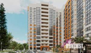 2-к квартира, строящийся дом, 69м2, 2/12 этаж