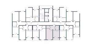 1-к квартира, вторичка, 41м2, 9/20 этаж