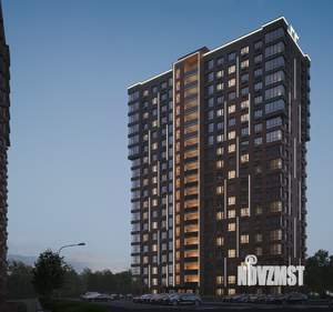 2-к квартира, строящийся дом, 59м2, 12/19 этаж