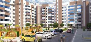 1-к квартира, вторичка, 41м2, 4/9 этаж