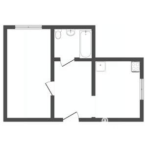 1-к квартира, вторичка, 36м2, 8/9 этаж