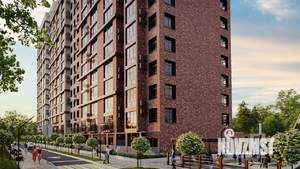 1-к квартира, строящийся дом, 50м2, 2/16 этаж