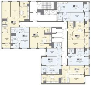 3-к квартира, строящийся дом, 95м2, 10/12 этаж
