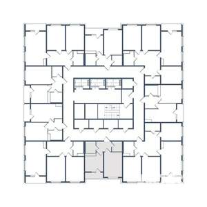 1-к квартира, вторичка, 39м2, 18/20 этаж