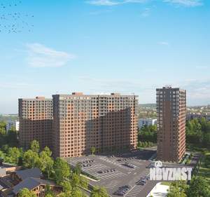 1-к квартира, вторичка, 52м2, 6/19 этаж