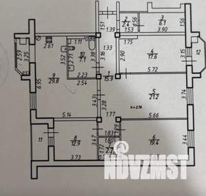 4-к квартира, вторичка, 135м2, 4/11 этаж