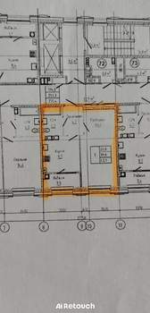1-к квартира, сданный дом, 42м2, 4/13 этаж