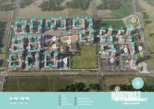 1-к квартира, вторичка, 44м2, 21/24 этаж