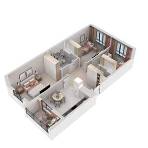 3-к квартира, вторичка, 65м2, 11/21 этаж