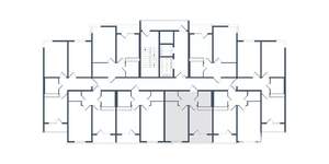 1-к квартира, вторичка, 41м2, 12/20 этаж