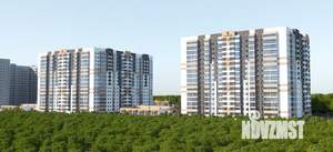 1-к квартира, строящийся дом, 33м2, 2/16 этаж