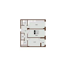 2-к квартира, вторичка, 75м2, 9/11 этаж