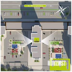 1-к квартира, вторичка, 45м2, 8/19 этаж